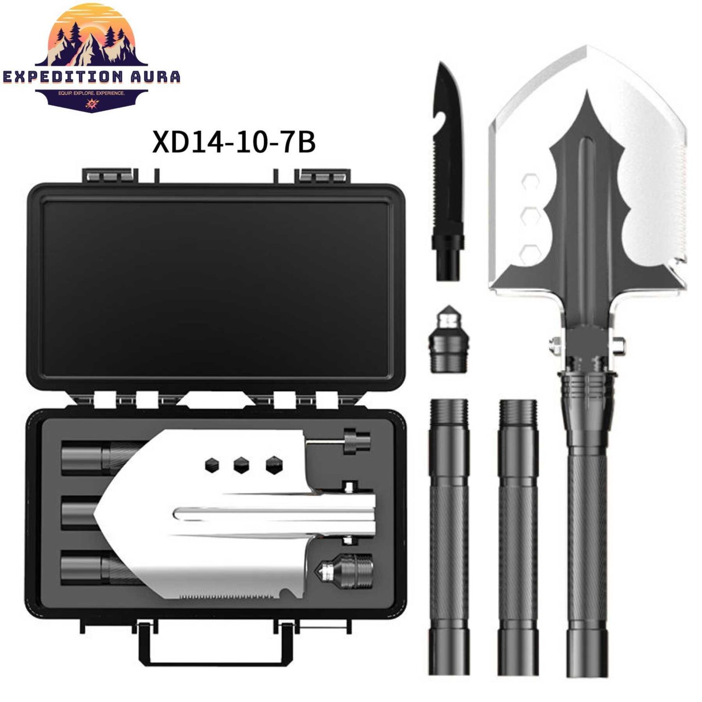 Multifunctional Camping Tactical Shovel